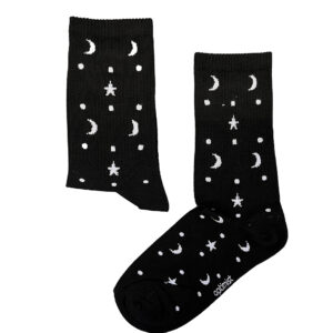 جوراب ساق بلند اسپرت ماه و ستاره