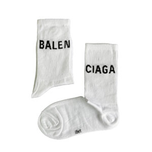 جوراب ساق بلند اسپرت Balenciaga سفید
