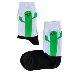 جوراب ساق بلند اسپرت کاکتوس سبز
